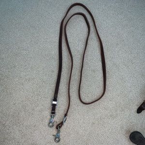 Leather Clip On Reins